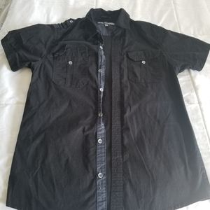 Black dress shirt